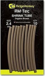 RidgeMonkey RM-Tec Shrink Tube 2,4 mm Organic Brown 10 ks