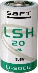 SAFT LSH20 lítiový článok 3,6 V, 13000 mAh