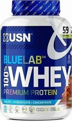 USN BlueLab 100 % Whey Premium Protein, 908 g, čokoláda