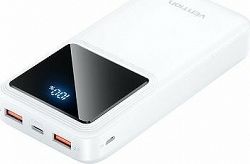 Vention 20000 mAh 22.5 W Portable Power Bank White