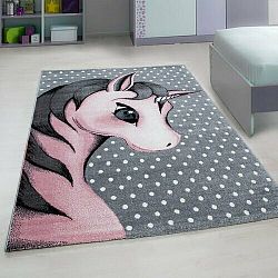 Vopi Kusový detský koberec Kids 590 pink, 120 x 170 cm